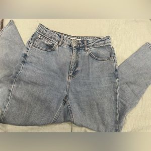 topshop moto mom jean